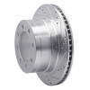 R1 03-08 Dodge Ram 4000 (Mexico) Rear Right Drilled & Slotted Silver Brake Rotor