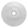 R1 03-03 Dodge Ram 1500 Van Front Right Drilled & Slotted Silver Brake Rotor