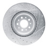 R1 15-22 Ram Promaster City Front Left Drilled & Slotted Silver Brake Rotor