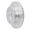 R1 02-06 Dodge SprintER 2500 Front Right Drilled & Slotted Silver Brake Rotor