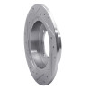 R1 00-07 Mitsubishi Space Star (Mexico) Rear Right Drilled & Slotted Silver Brake Rotor