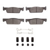 R1 15-17 Renault Logan (Mexico) Front Semi Met Pads & Hardware Kit