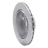 R1 17-25 Subaru BRZ Rear Right Drilled & Slotted Silver Brake Rotor