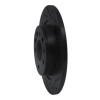 R1 03-11 Cadillac BLS (Mexico) Rear Right Drilled & Slotted Black Brake Rotor ECB-65017R