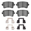R1 08-17 Audi Q5 (Mexico) Rear Performance Sport Pads & Hardware Kit