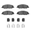 R1 05-14 Ford Mustang Front Euro Ceramic Brake Pads and Hardware Kit