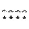 R1 05-10 Ford F-350 Super Duty 2WD Rear Disc Brake Hardware Kit