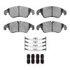 R1 09-17 Audi Q5 (Mexico) Front Euro Ceramic Pads & Hardware Kit