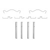 R1 00-08 Pontiac Vibe Rear Disc Brake Hardware Kit