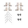 R1 85-98 Toyota Pickup Front Disc Brake Hardware Kit