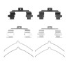 R1 02-17 Acura MDX Front Disc Brake Hardware Kit