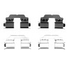 R1 14-19 Mercedes-Benz B Electric Drive Rear Disc Brake Hardware Kit