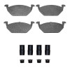 R1 98-17 Volkswagen Jetta Clasico (Mexico) Front Euro Ceramic Pads & Hardware Kit