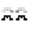 R1 03-05 Jaguar VanDen Plas Rear Disc Brake Hardware Kit