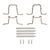 R1 79-85 Mercedes-Benz 280SE Front Disc Brake Hardware Kit