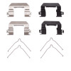 R1 06-19 Hyundai Santa Fe XL Front Disc Brake Hardware Kit