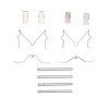 R1 86-94 Mazda 323 Front Disc Brake Hardware Kit