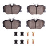 R1 84-95 Mercedes-Benz 300E Front Euro Ceramic Brake Pads and Hardware Kit