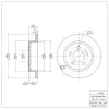 R1 03-07 Jeep Wrangler Rear Brake Rotor