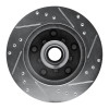 R1 79-81 Buick Century Front Left Drilled & Slotted Silver Brake Rotor