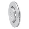 R1 04-17 Chevrolet AVEO (USA/Canada) Front Right Drilled & Slotted Silver Brake Rotor