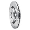 R1 04-17 Chevrolet AVEO (USA/Canada) Front Left Drilled & Slotted Silver Brake Rotor