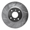 R1 04-06 Nissan Sentra Front Left Drilled & Slotted Silver Brake Rotor