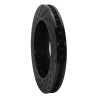 R1 97-02 Ford Expedition Front Right Drilled & Slotted Black Brake Rotor