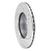 R1 90-05 Buick Skylark Front Left Drilled & Slotted Silver Brake Rotor