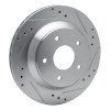 R1 85-92 Chevrolet Camaro Rear Right Drilled & Slotted Silver Brake Rotor