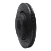 R1 06-09 Buick Rainier Front Right Drilled & Slotted Black Brake Rotor