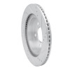 R1 93-97 Chevrolet Camaro Rear Left Drilled & Slotted Silver Brake Rotor