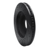 R1 04-09 Cadillac SRX Front Right Drilled & Slotted Black Brake Rotor