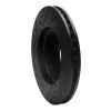 R1 14-20 Cadillac CT6 Front Right Drilled & Slotted Black Brake Rotor