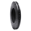 R1 09-11 Cadillac STS Front Right Drilled & Slotted Black Brake Rotor