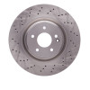 R1 1993-2002 Mercedes-Benz SL600 Front Brake Rotor - Drilled