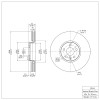 R1 2010-2016 Volvo XC60 Front Brake Rotor