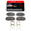 R1 03-08 Honda Pilot Front Optimum OE Brake Pads & Hardware Kit