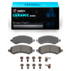 R1 05-24 Chrysler Aspen Front Ceramic Brake Pads & Hardware Kit