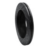 R1 08-12 Jeep J8 Front Right Drilled & Slotted Black Brake Rotor