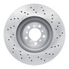 R1 2015-2020 BMW M3 Left Front Brake Rotor - Drilled