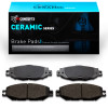 R1 93-00 Lexus LS400 Rear R1 Ceramic Brake Pads