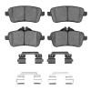 R1 2012-2020 Mercedes-Benz GLE350 Rear R1 Euro Ceramic Pads & Hardware Kit
