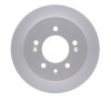 R1 2007-2010 Hyundai Elantra Rear GeoSPEC Coated Rotor