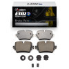 R1 2014-2024 Jaguar F-Type Rear R1 Euro Ceramic Pads & Hardware Kit