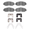 R1 1999-2014 Acura TL Front R1 Ceramic Pads & Hardware Kit