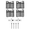 R1 1987-2000 Mercedes-Benz 300SL Rear R1 Semi Met Pads & Hardware Kit