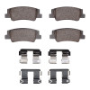 R1 2020-2025 Hyundai Sonata Rear R1 Ceramic Pads & Hardware Kit