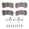 R1 2011-2019 Audi S8 Front R1 Ceramic Pads & Hardware Kit