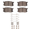 R1 1985-1989 Chevrolet SPECTRUM Front R1 Optimum OE Pads & Hardware Kit